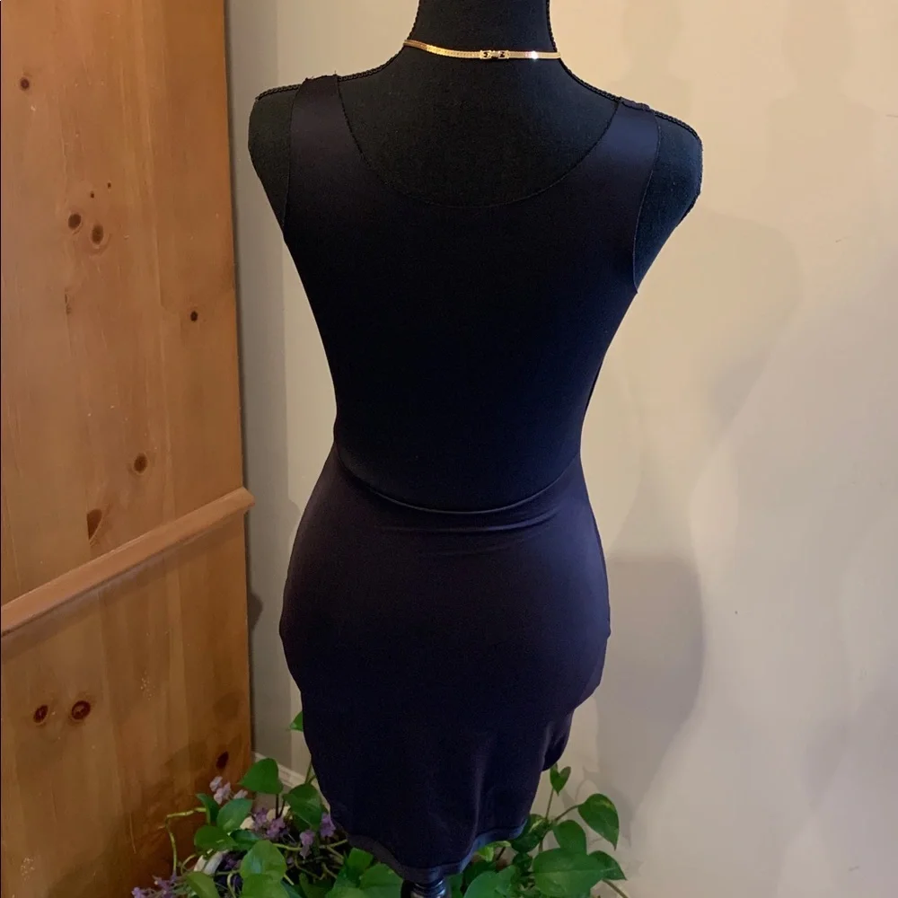 🌹Maidenform Black Lace Trim Dress Shapewear